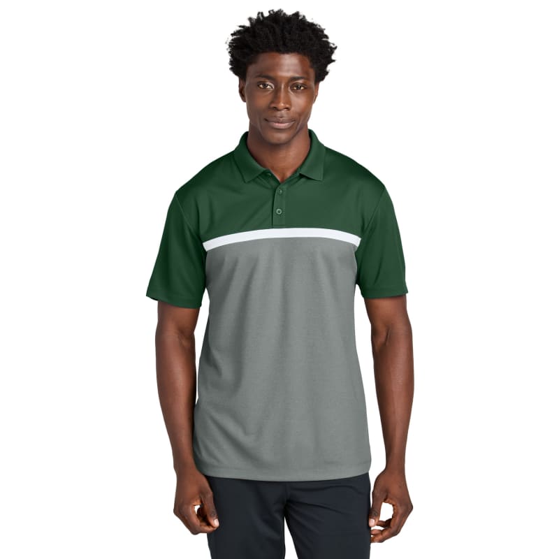 Sport-Tek UV Micropique Colorblock Polo 11