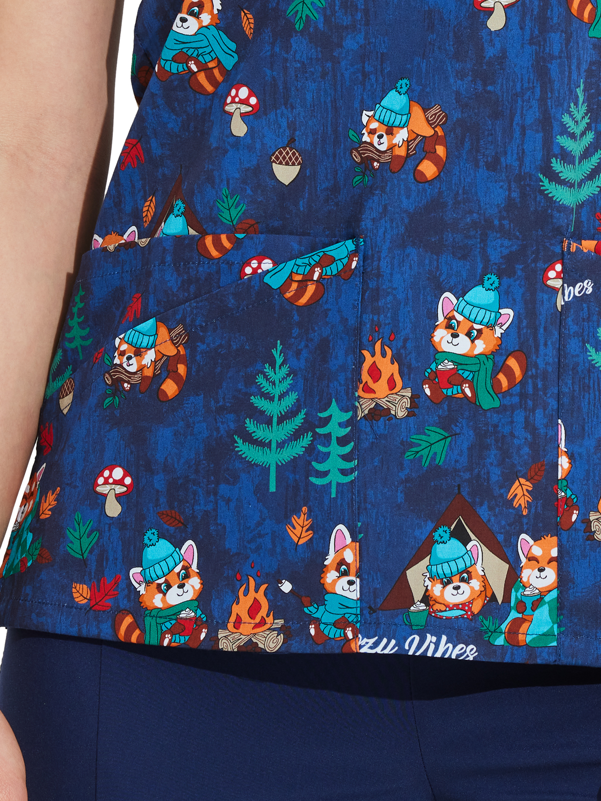 EDS Prints Women's V-Neck Print Top