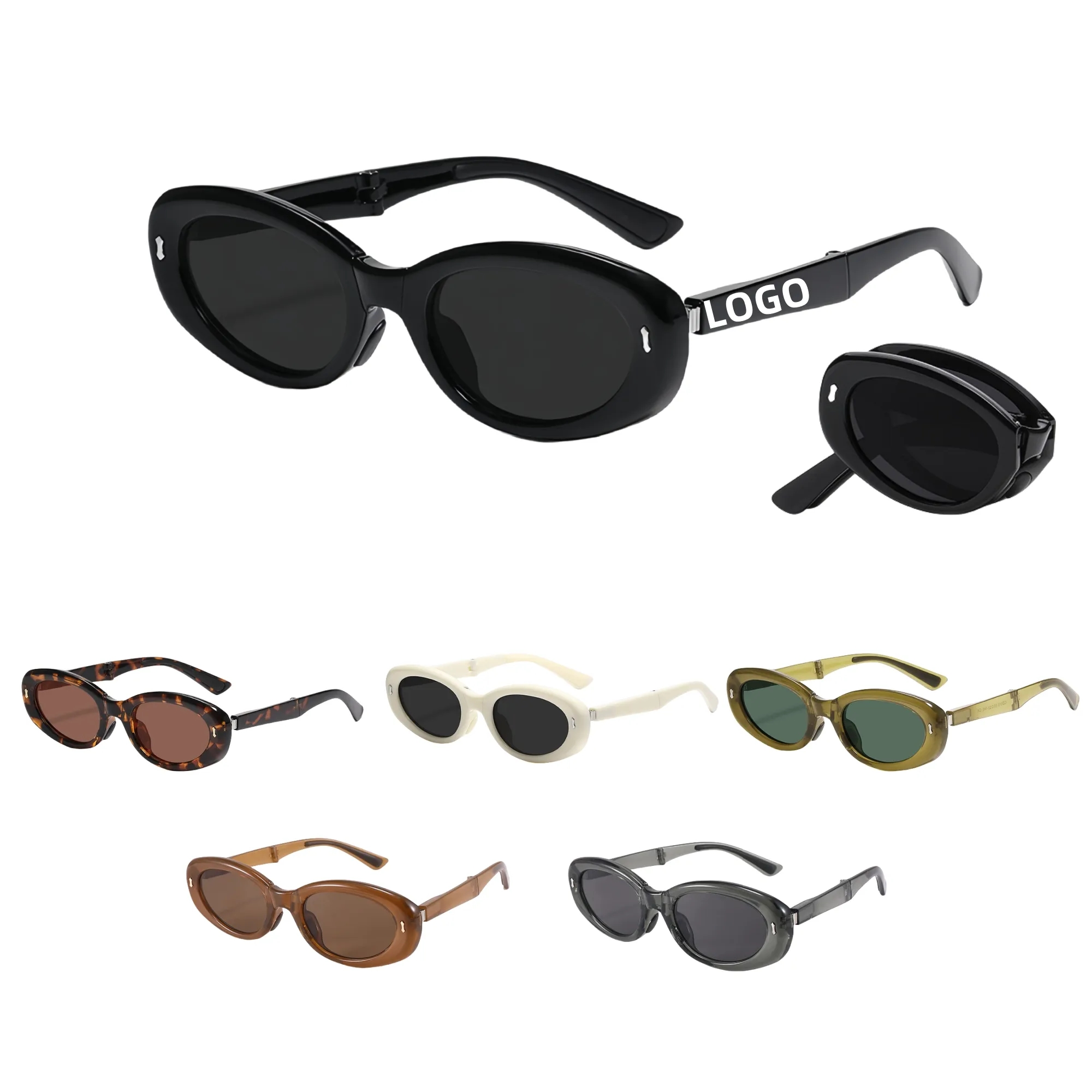 UV Protection Cat-Eye Foldable Shades Fashion Sunglasses 2