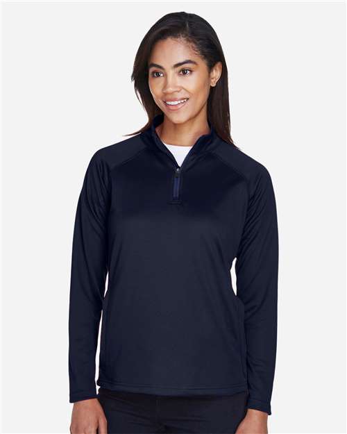 Women's Stretch Tech-Shell® Compass Quarter-Zip Pullover - DG440W 22