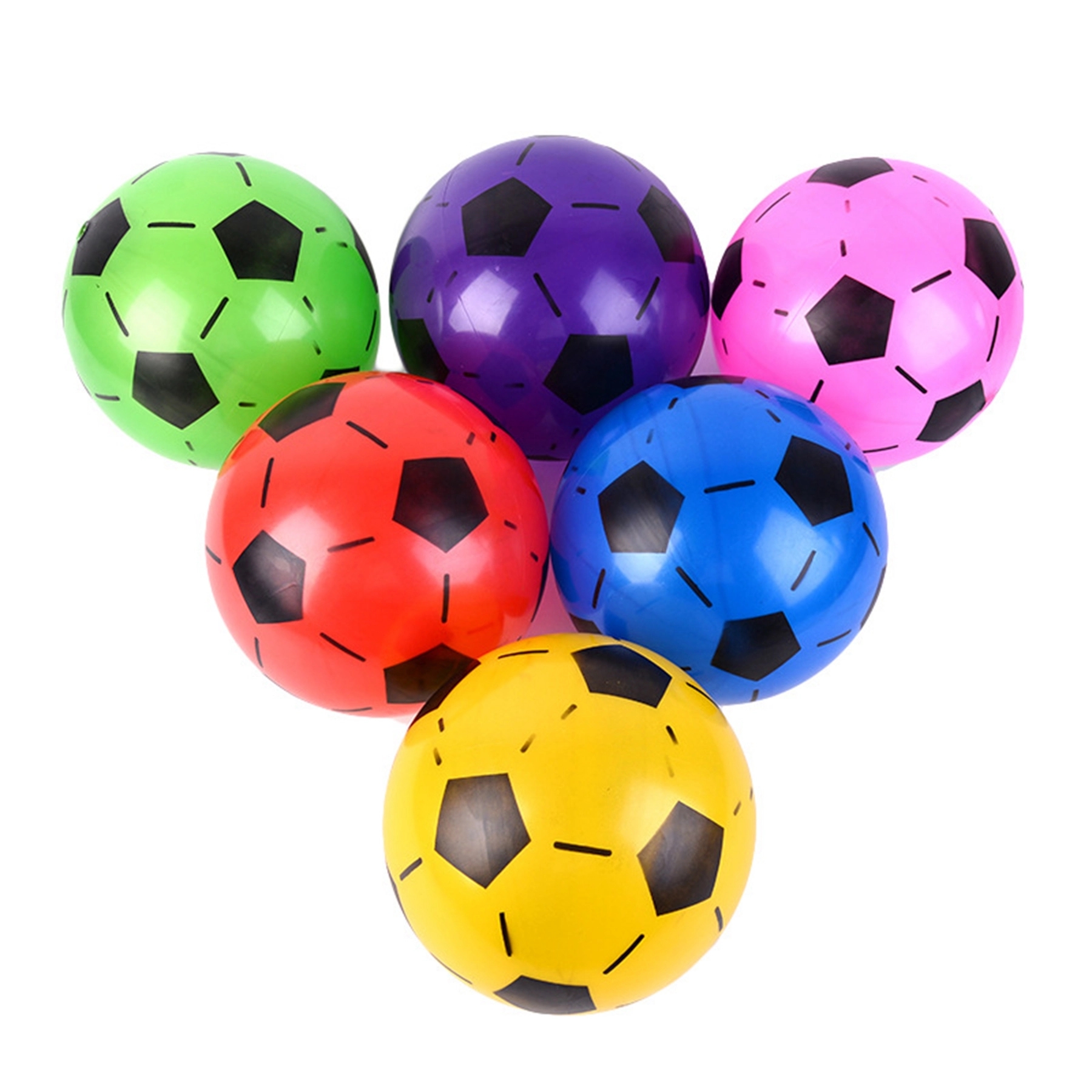 9" PVC Inflatable Football Beach Ball 2