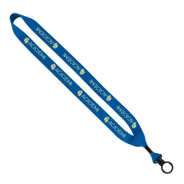 3/4" Polyester Lanyard with O-Ring 222