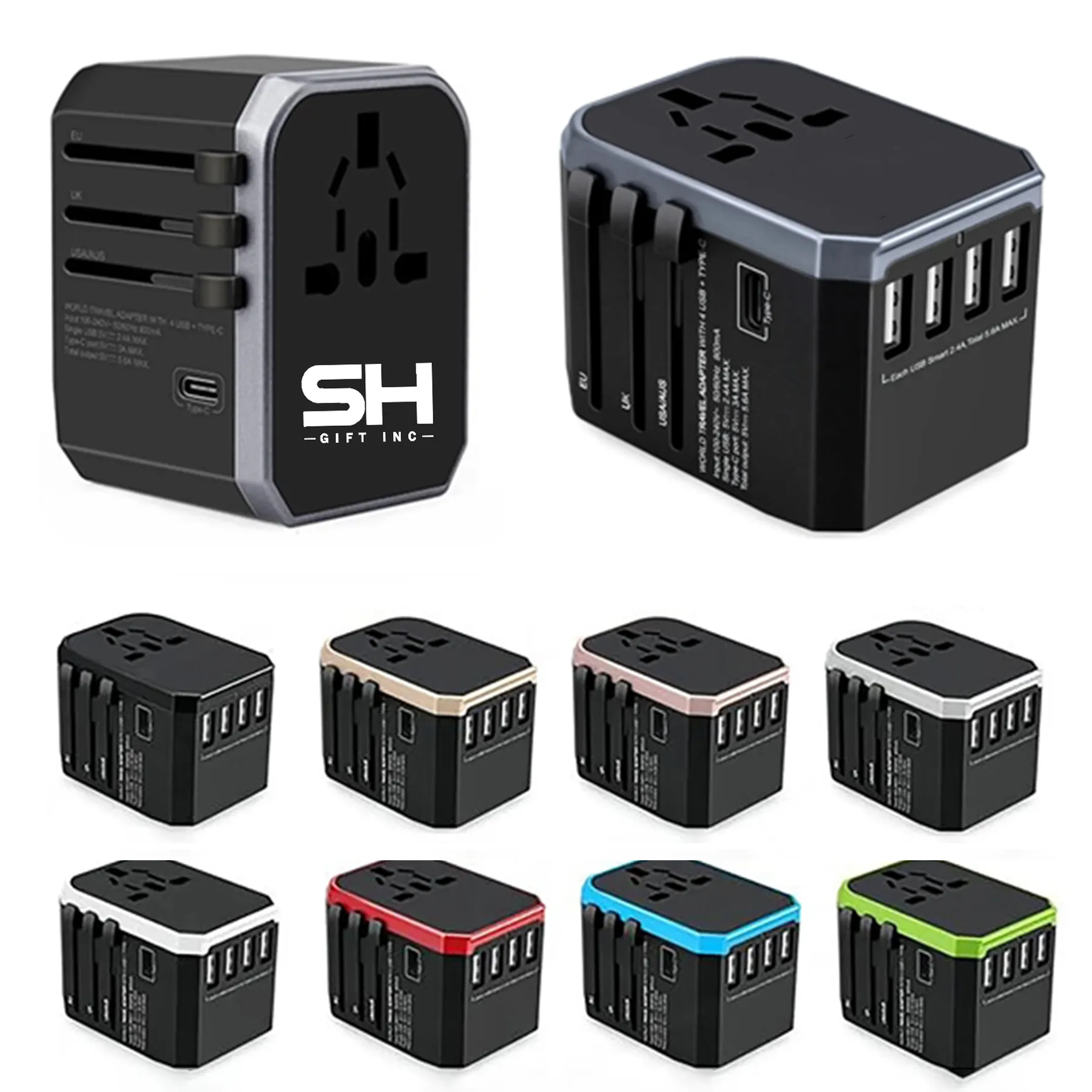 Universal Travel Plug Adapter 6