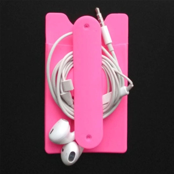Silicone Phone Wallet with Stand Card Holder 4