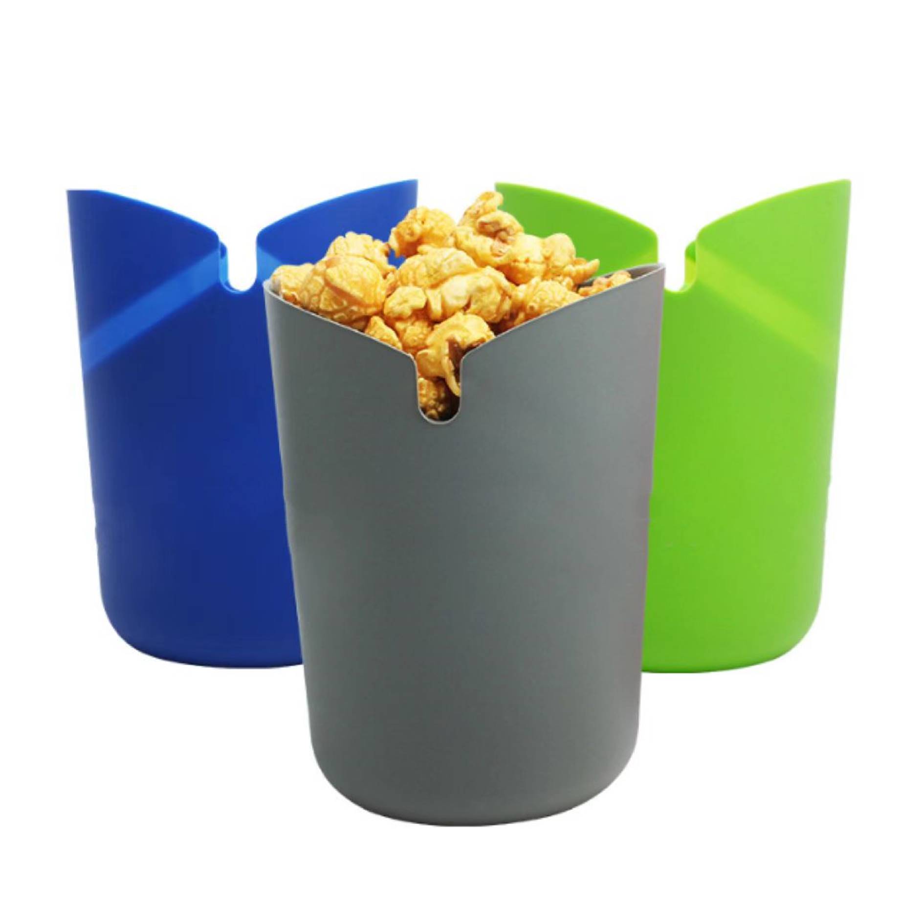 Silicone Microwave Popcorn Bucket 2
