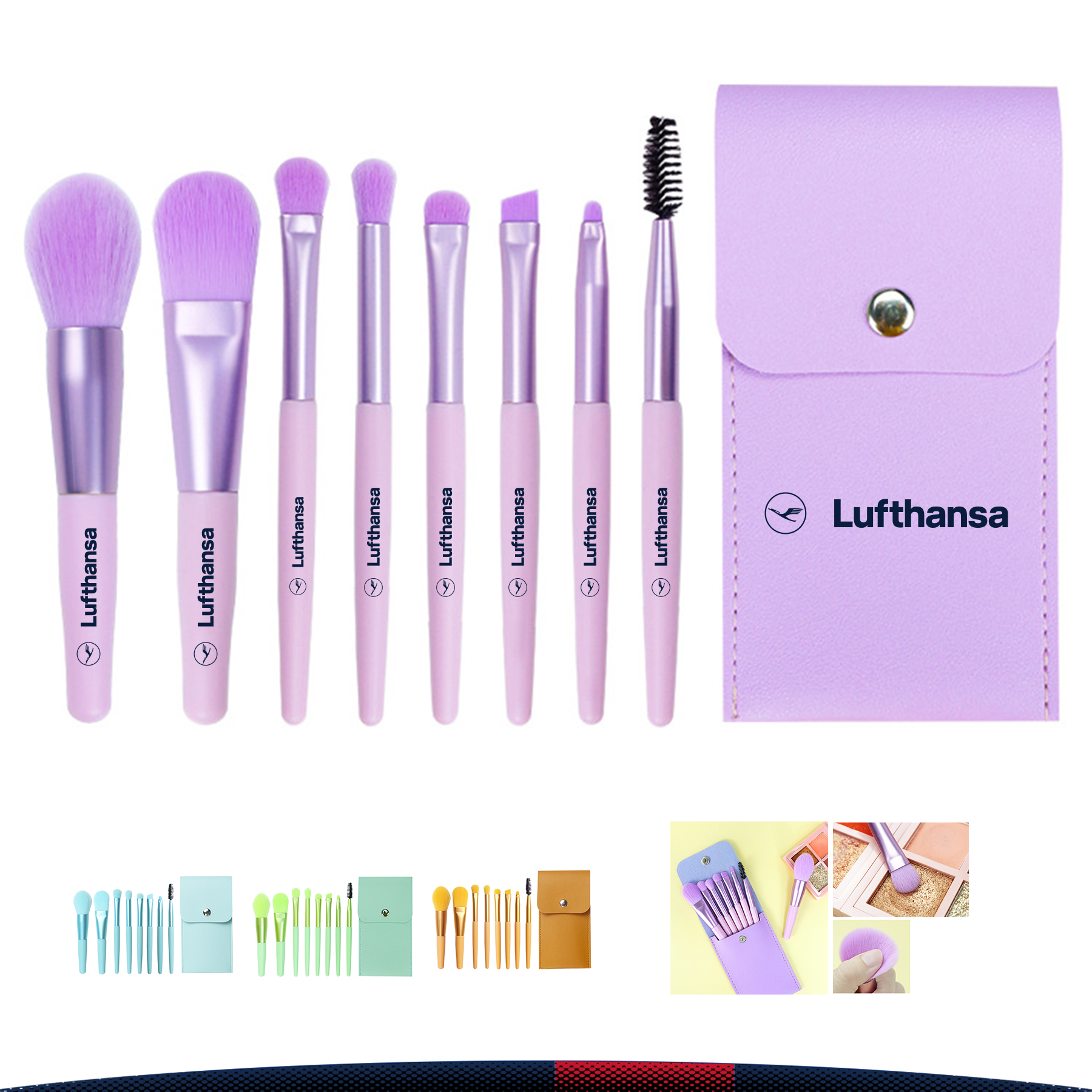 Watle Makeup Brush Set 3