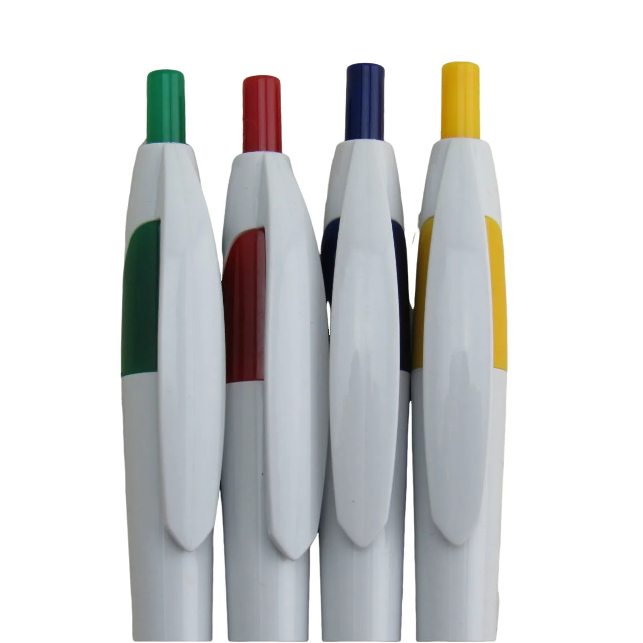 White Plastic Ballpoint Pen 5