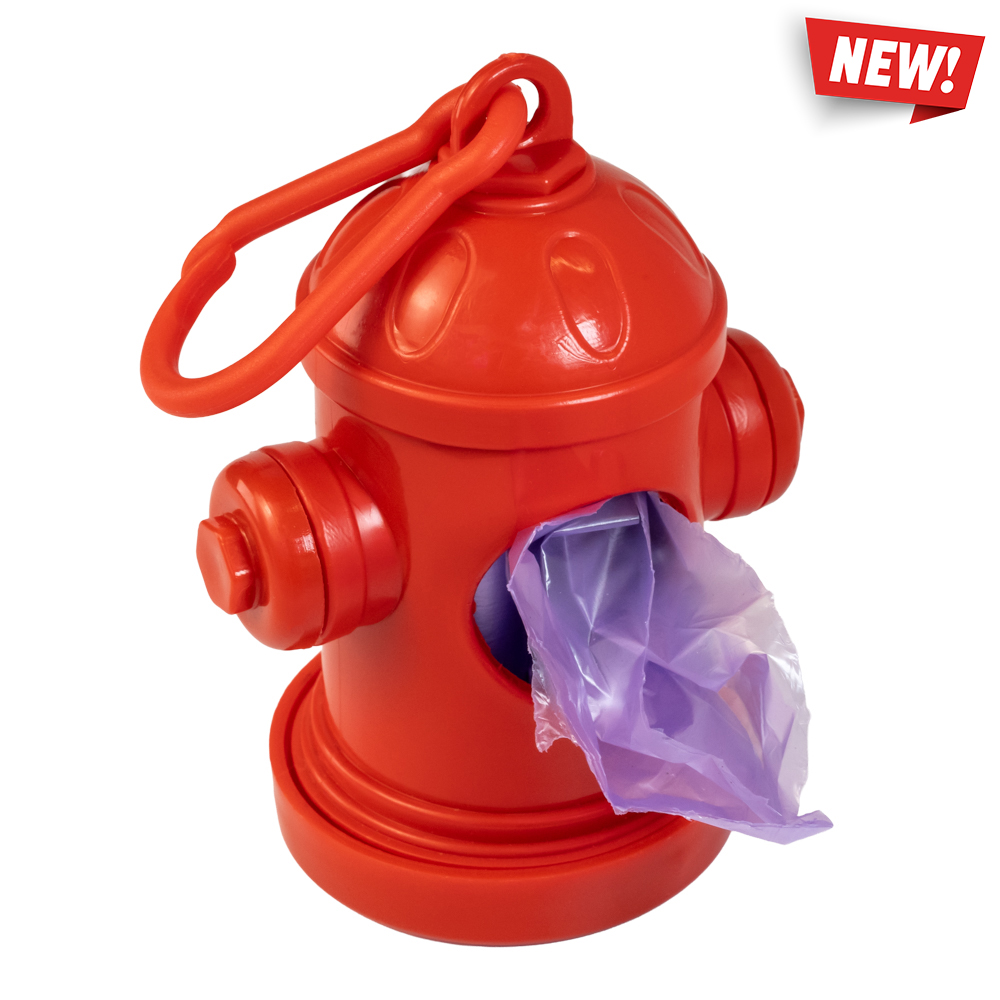 Fire Hydrant Dog Poop Bag Dispenser