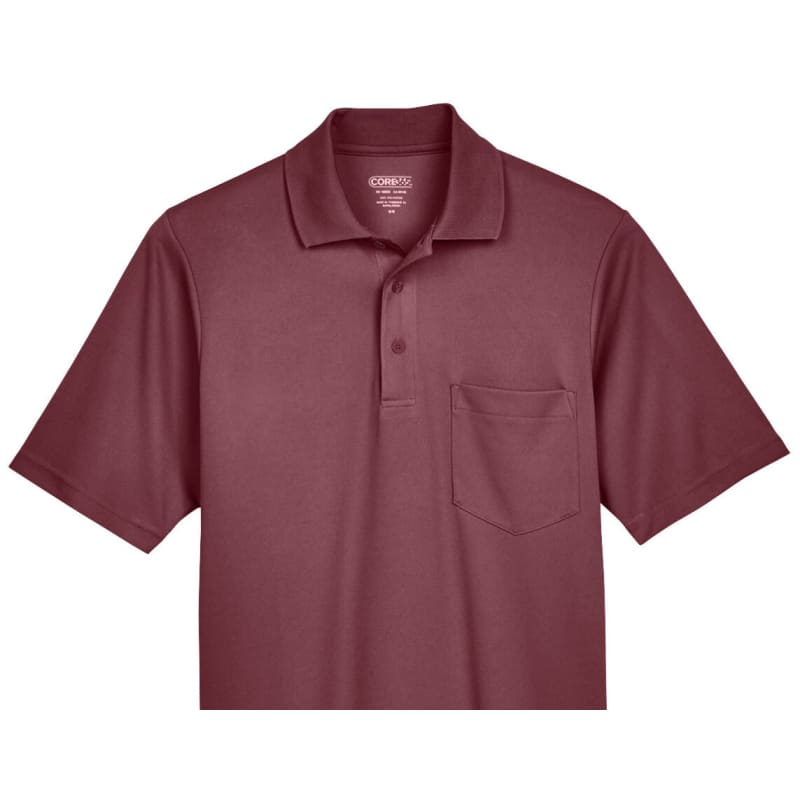 CORE365 Men's Origin Performance Piqué Polo With Pocket 9