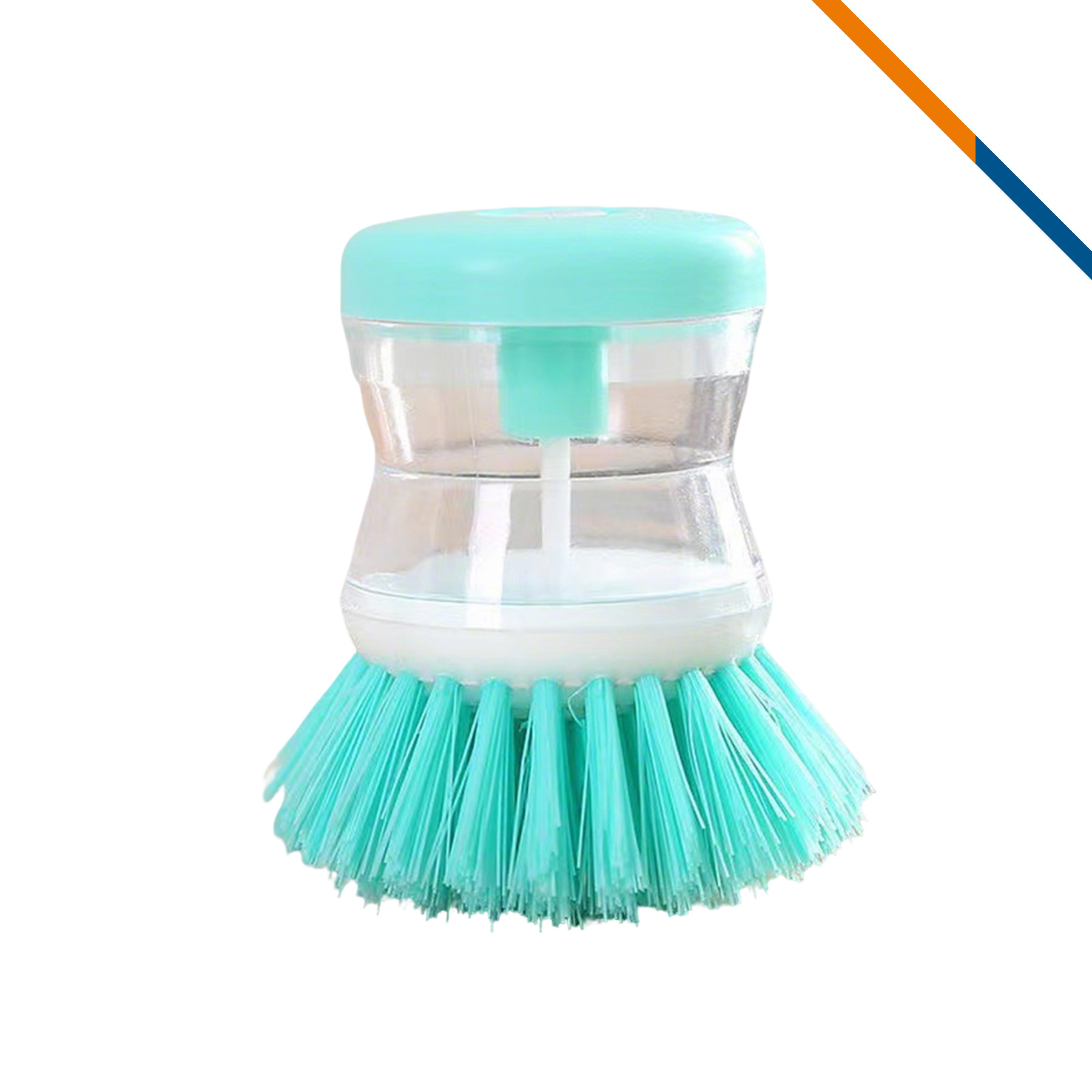 Cyril 2in1 Dish Soap Dispenser Pot Brush 2