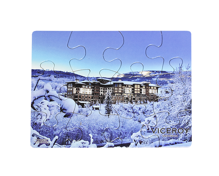 12 Pieces - 7" x 9" - Medium Puzzle 2