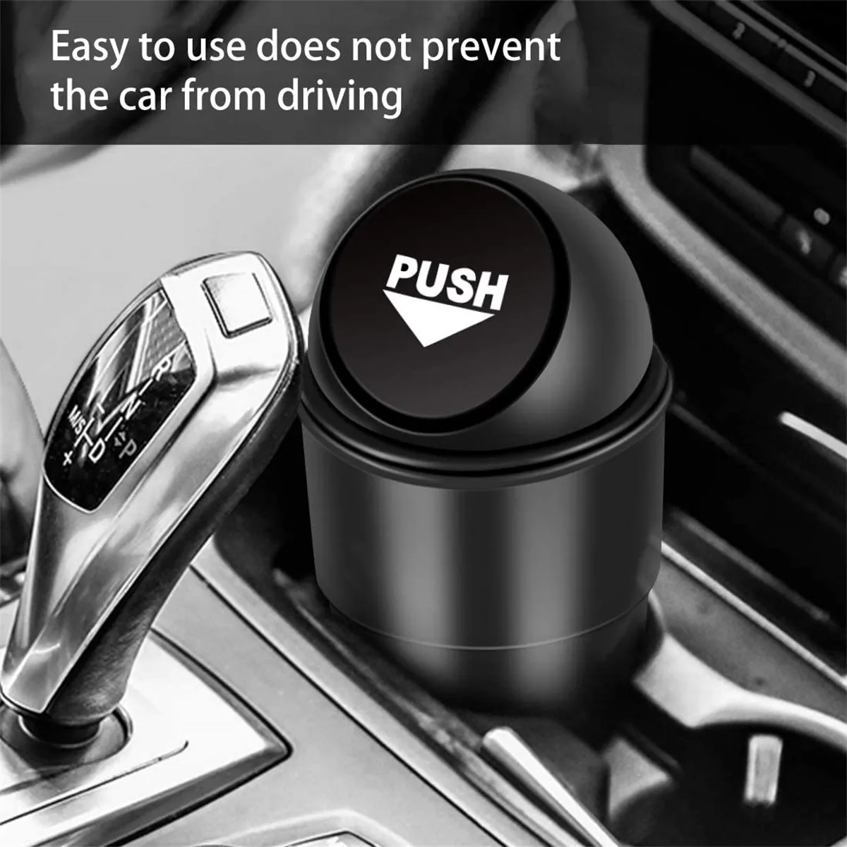 Car Garbage Can with Lid 4