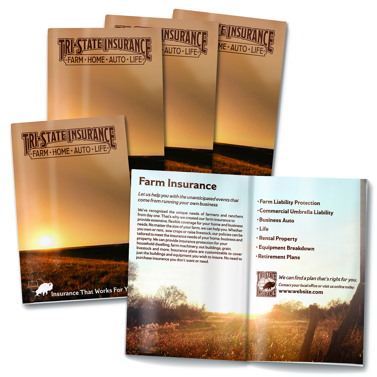 8-page (5.5x8.5) Booklet, Brochure or Catalog 2