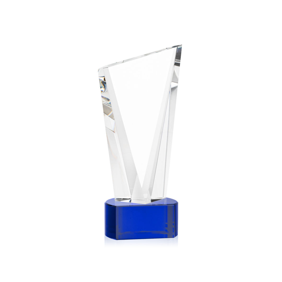 Plymouth VividPrint™ Award on Paragon Base - Blue 6