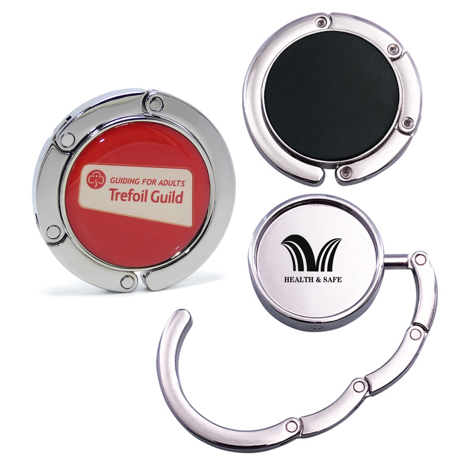 Circular Foldable Purse Hook Handbag Hanger 1