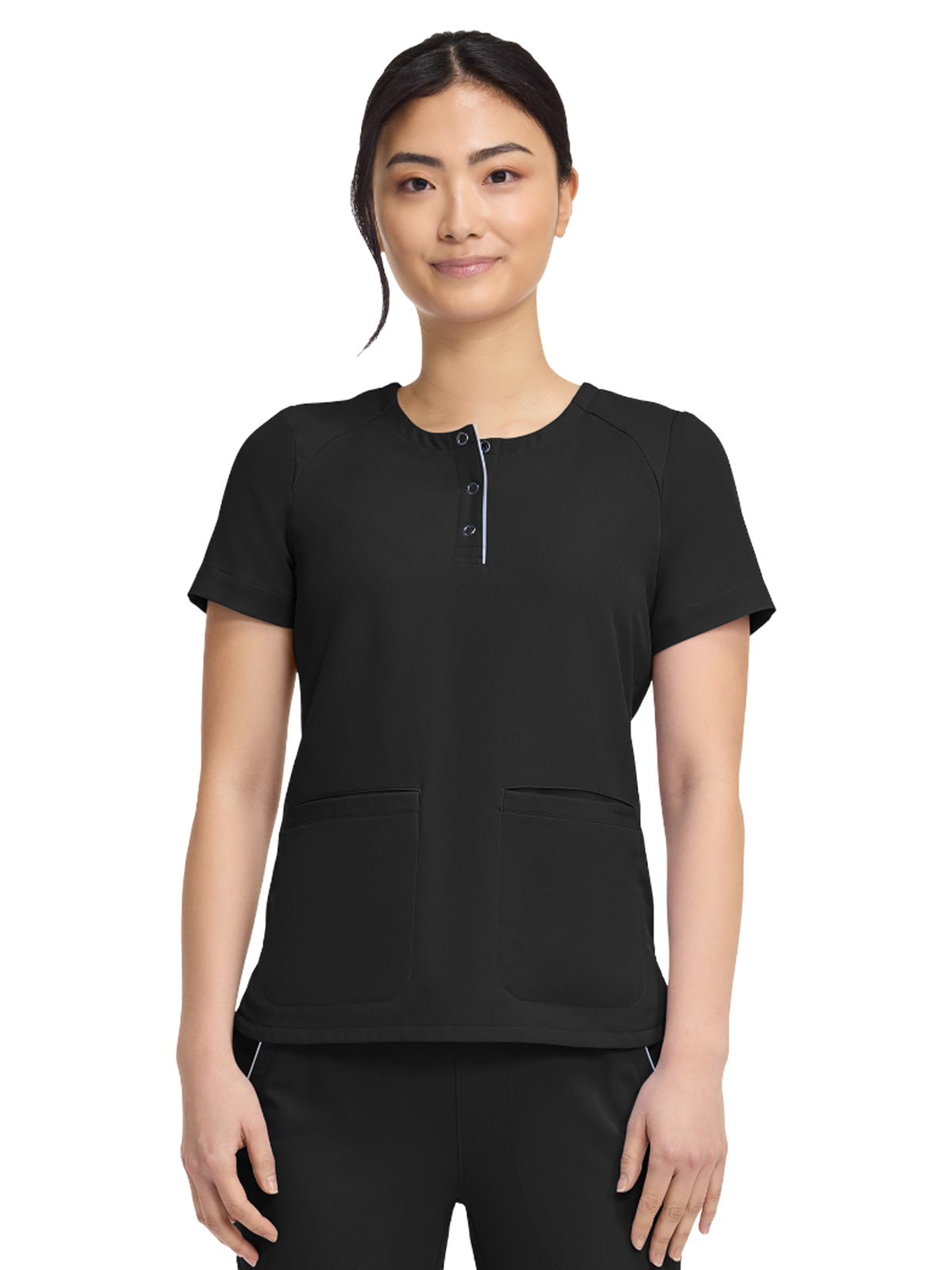 Healing Hands - 360 - Women's 3-Pocket Crew Neck Top 10
