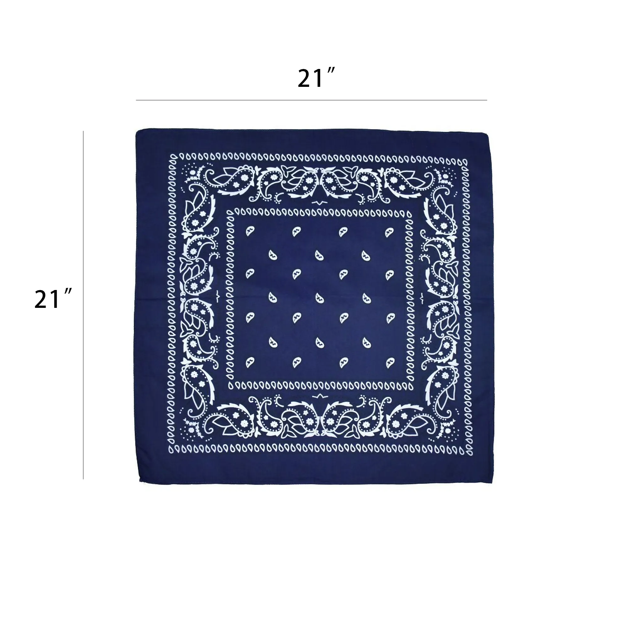 Soft Polyester Square Bandannas 3