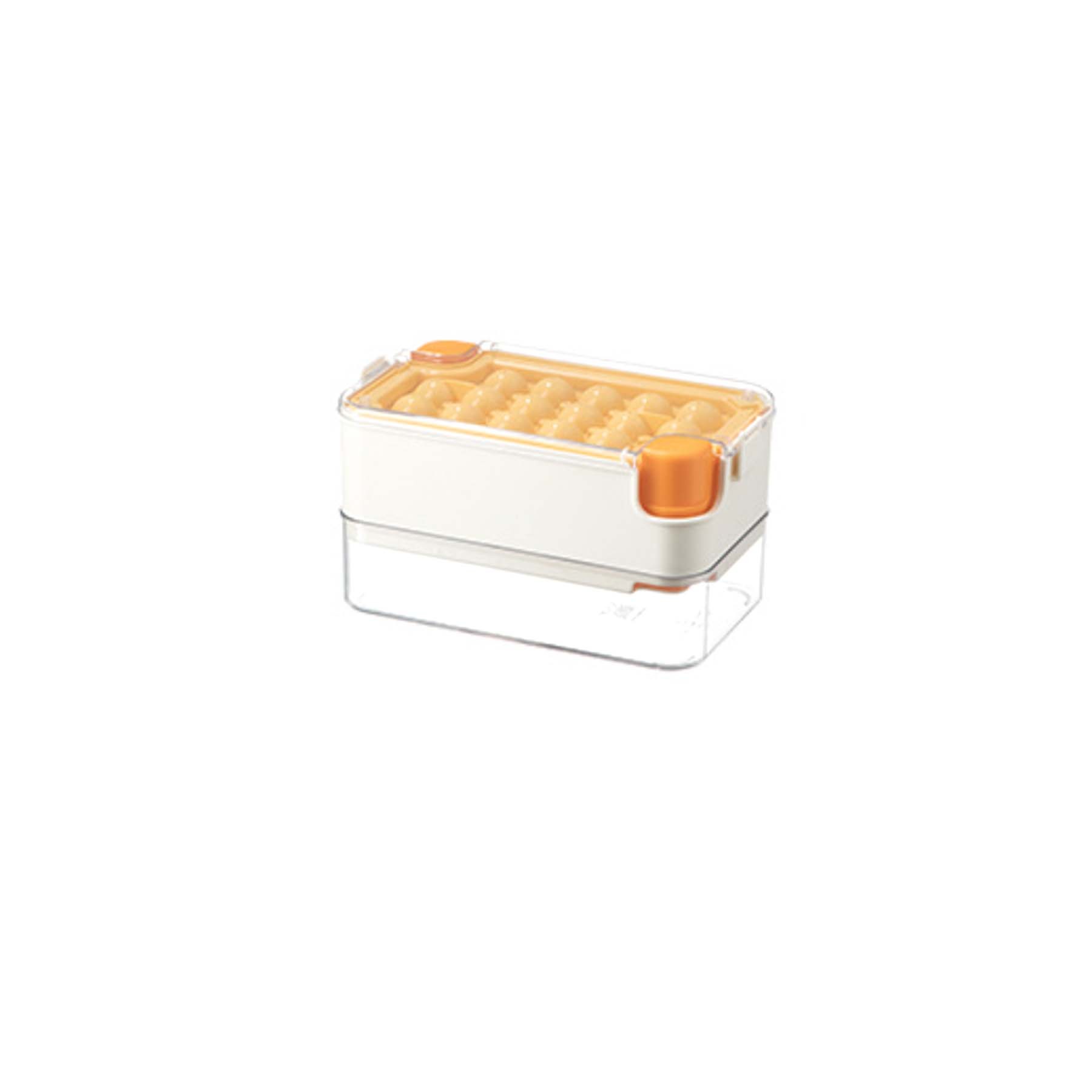 Ice Cube Tray with Lid and Bin 2