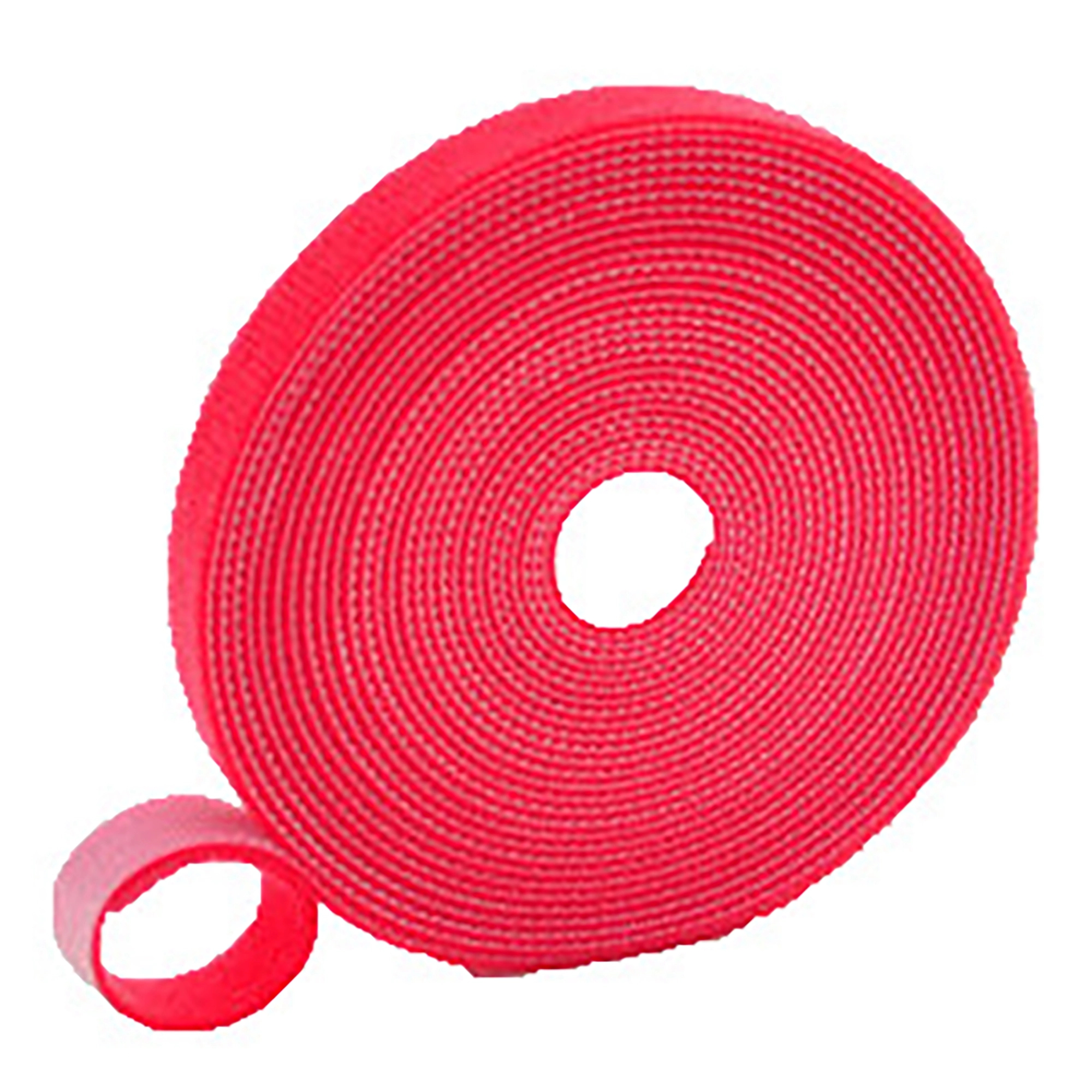MOQ 100pcs 39" x 0.6" Colorful Hook and Loop Fastener 9