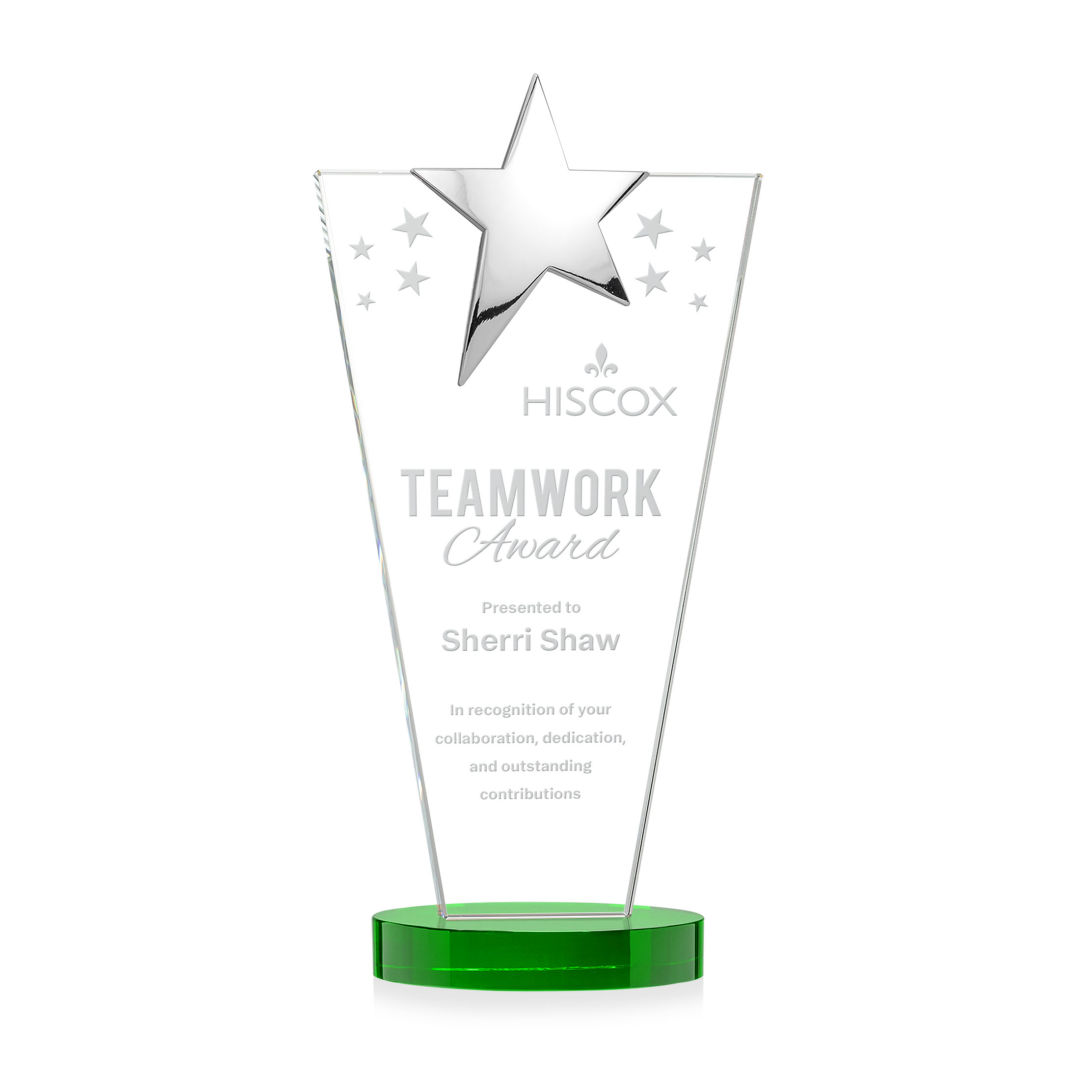 Mantella Chrome Star Award - Green 2