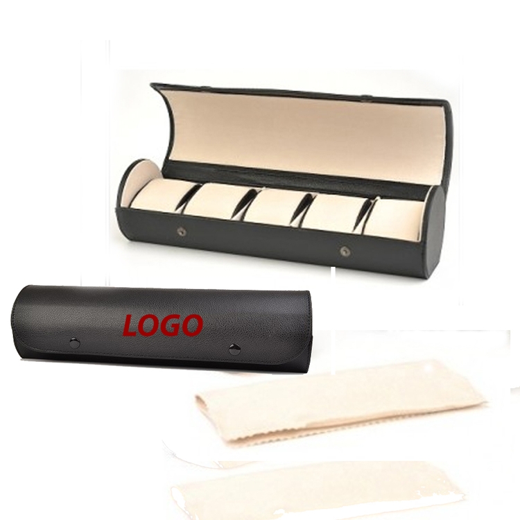 Leatherette 5 Watch Rolls 2