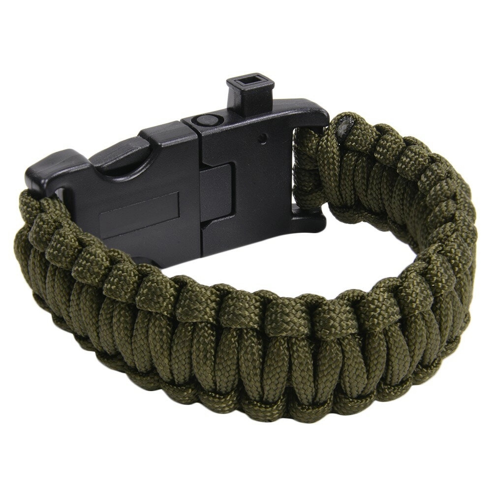 Paracord Survival Bracelet With SOS LED Flashlight 3