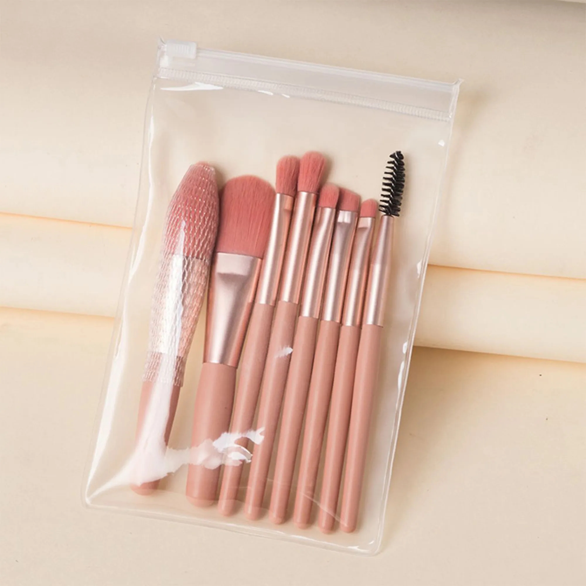 Complete 8-Piece Makeup Brush Kit 2