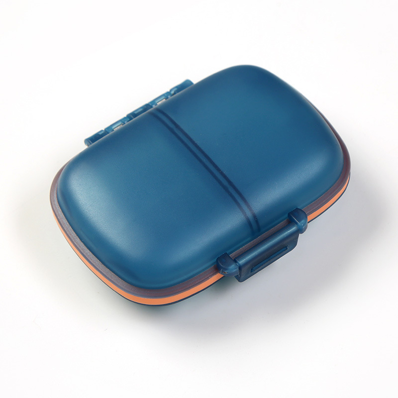 8 Compartments Portable Daily Pill Organizer 5