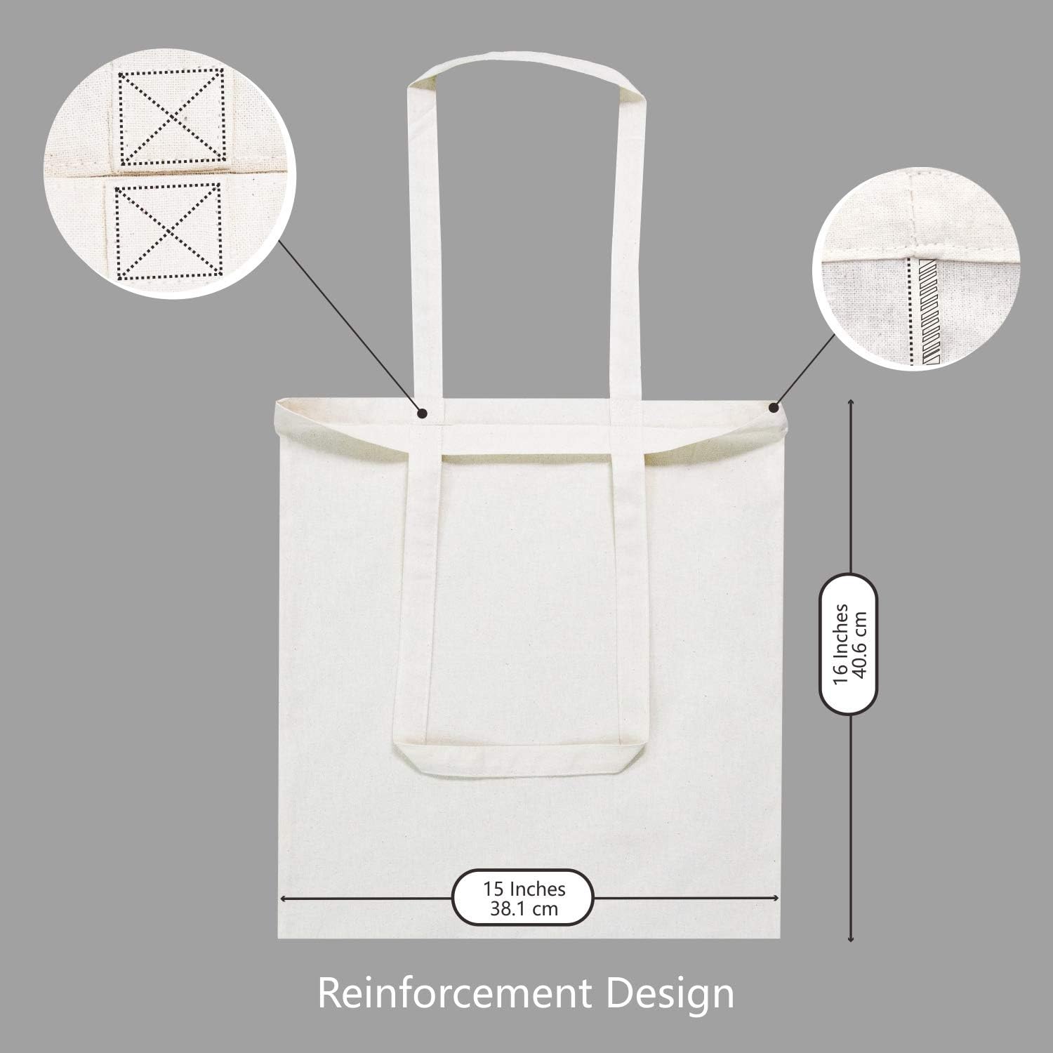 Cotton Tote Bags, custom tote bag with logo imprint 7