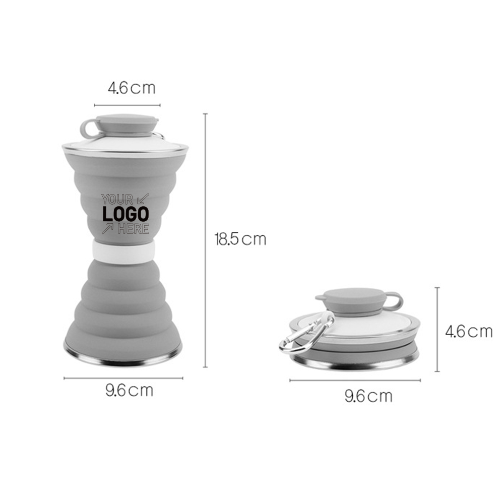 Collapsible portable water bottle 12