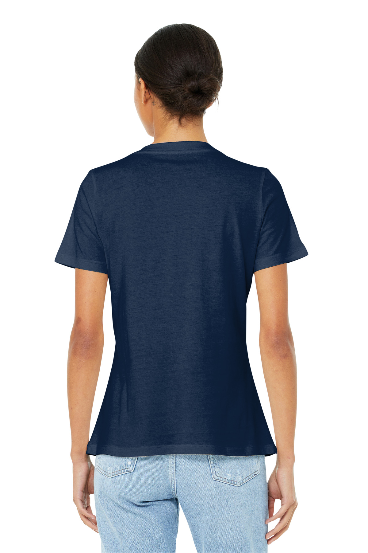BELLA+CANVAS Women's Relaxed Jersey Short Sleeve V-Neck Tee. BC6405 12