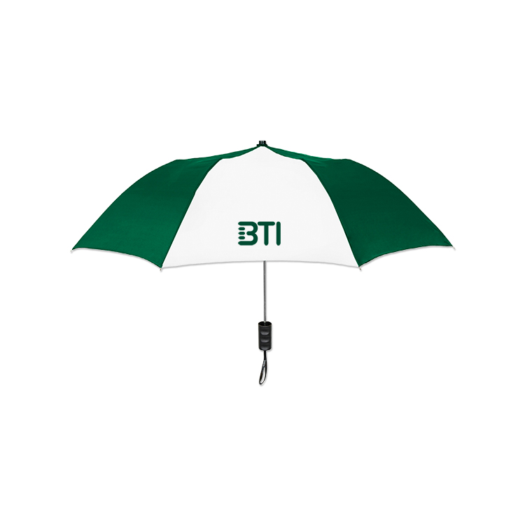 Elite Compact Folding Umbrella - 2 Color Panels 8