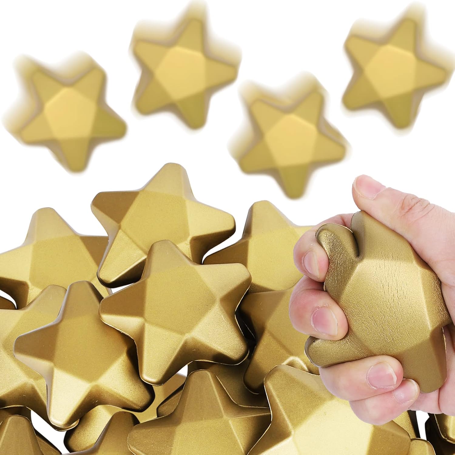 PU Foam Five Star Stress Toys 4