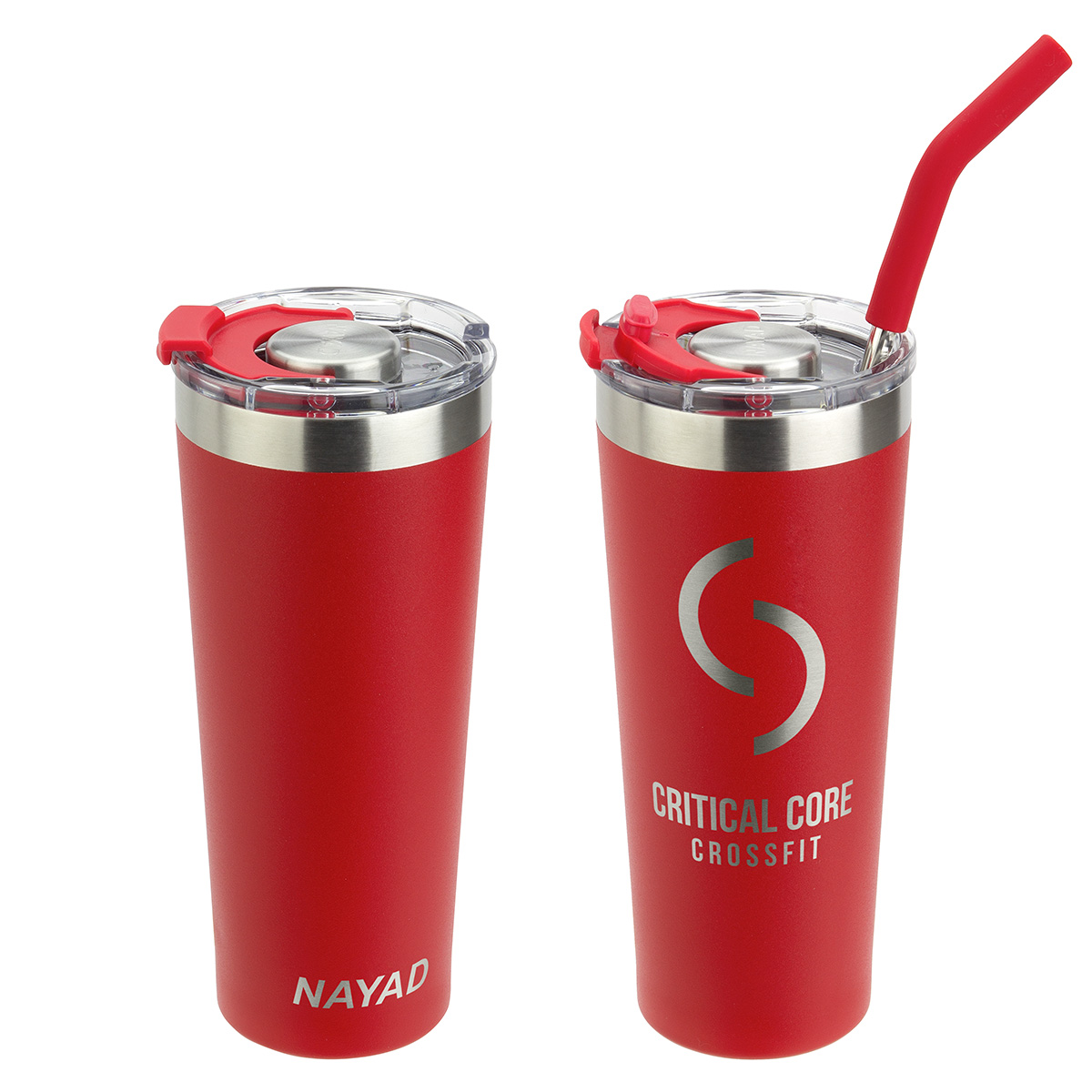 NAYAD® Trouper 22 oz Stainless Double-wall Vacuum Insulated Tumbler with Straw 7