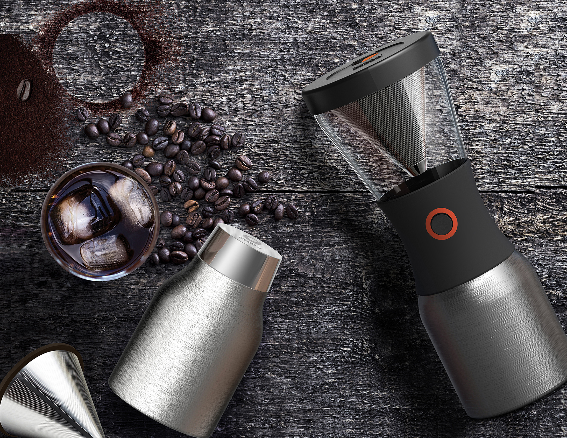 Asobu Cold Brew And Ultimate Mug Holiday Gift Set 56