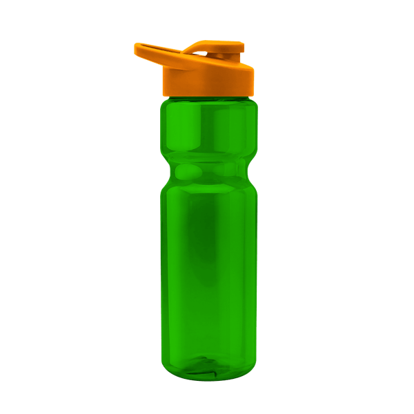 Blazer 28oz Transparent Bike Bottle w/Drink-thru Lid 314