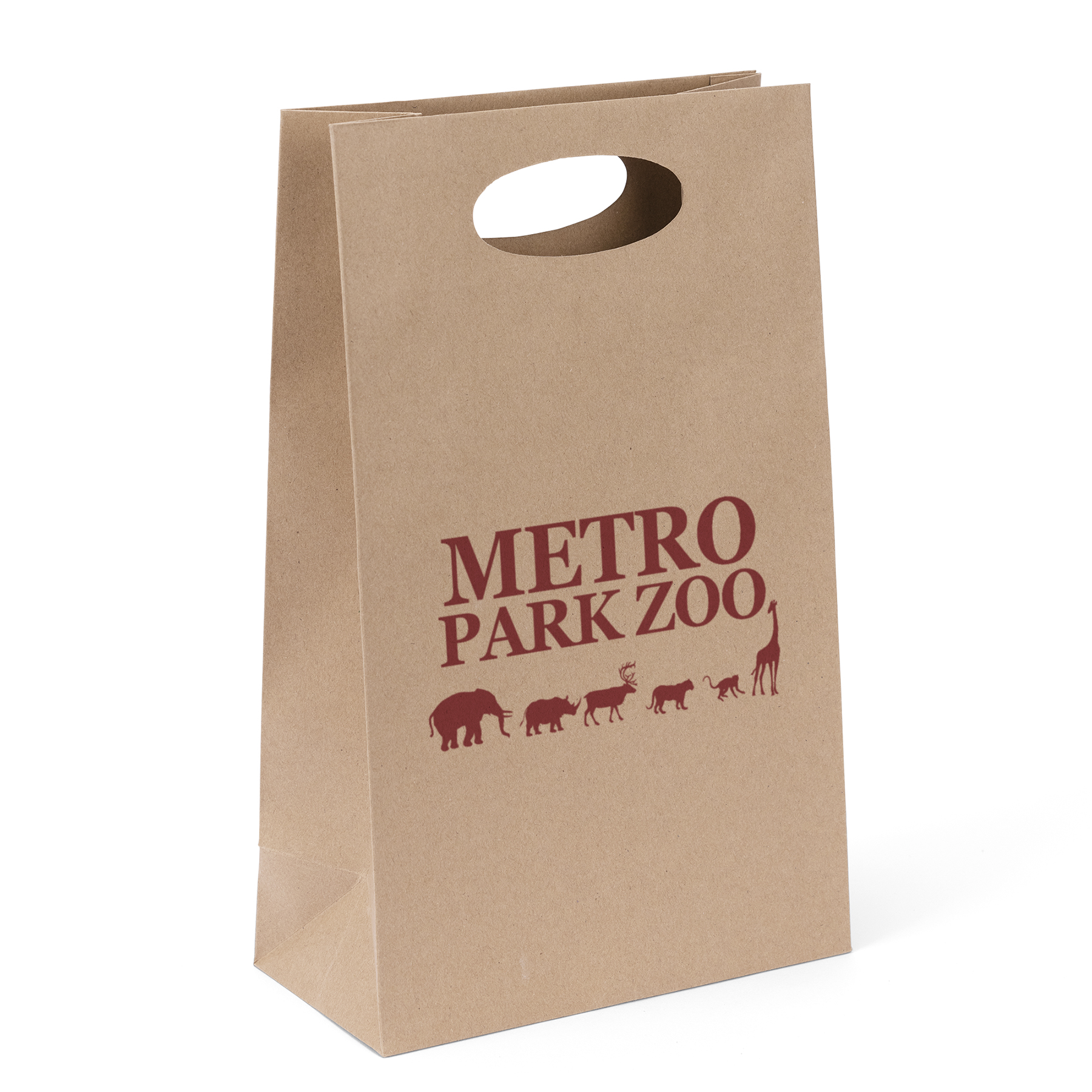 Donna - Eco Die Cut Shoppers - Flexo Ink Print 6
