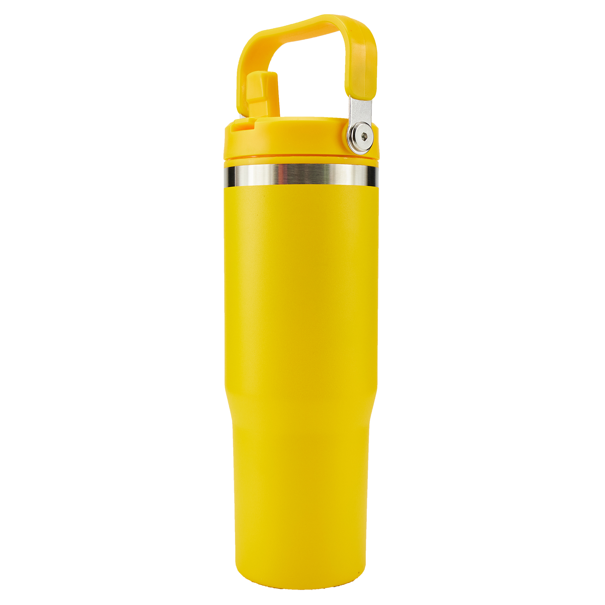 Glacier 30 Oz. Hybrid Travel Tumbler w/Handle & Straw 24