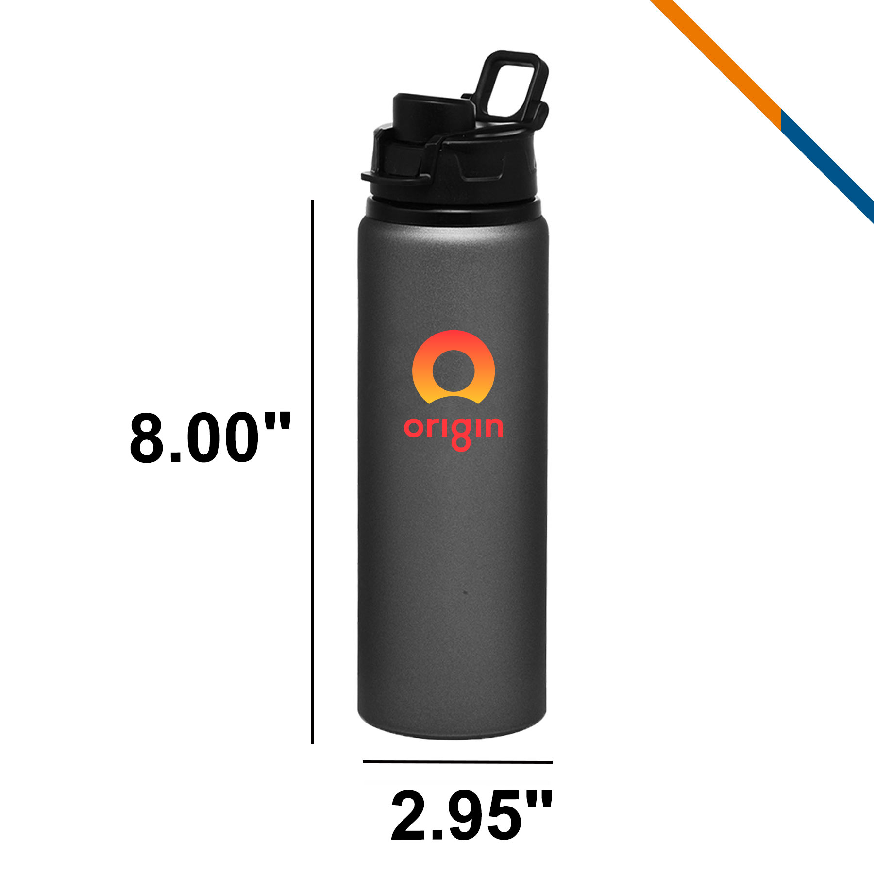 Lanlot Aluminum Water Bottle - 25 OZ. 10