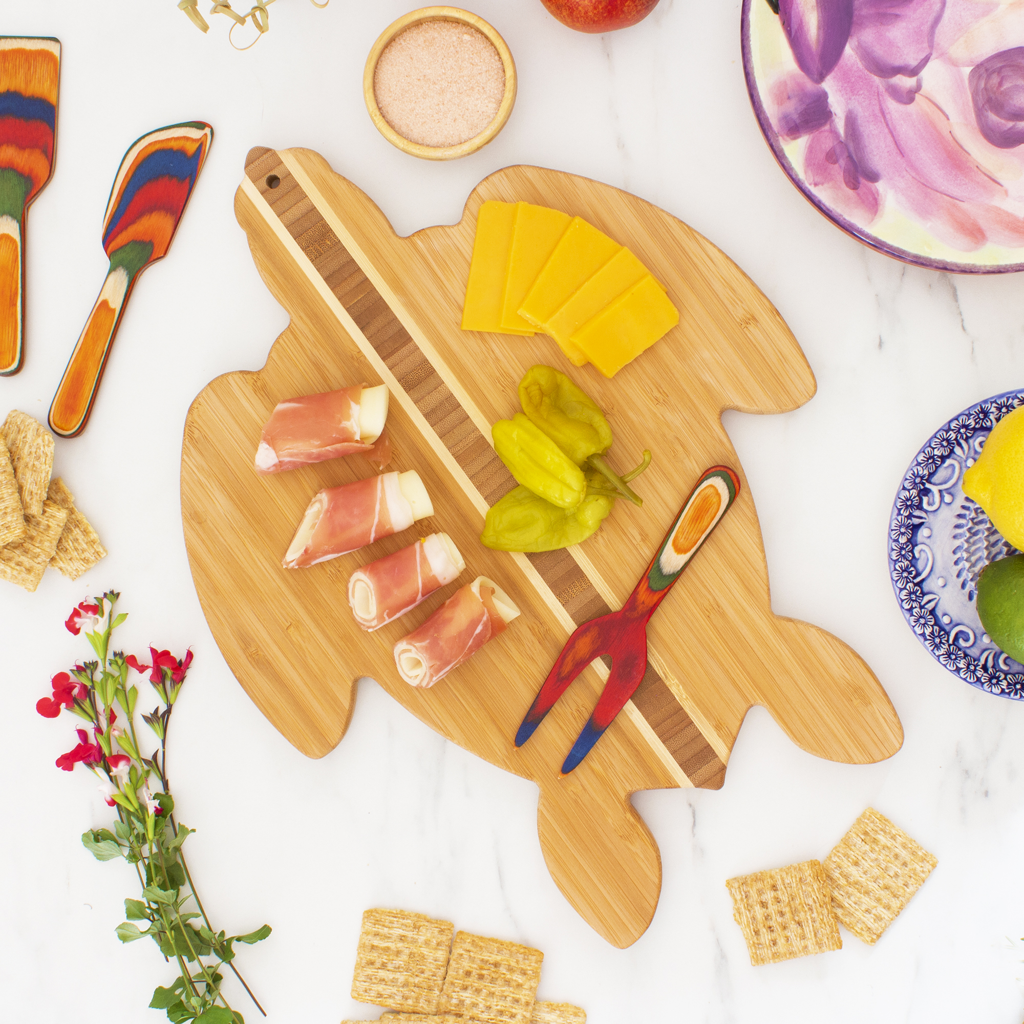 Sea Turtle Cutting & Serving Board 3