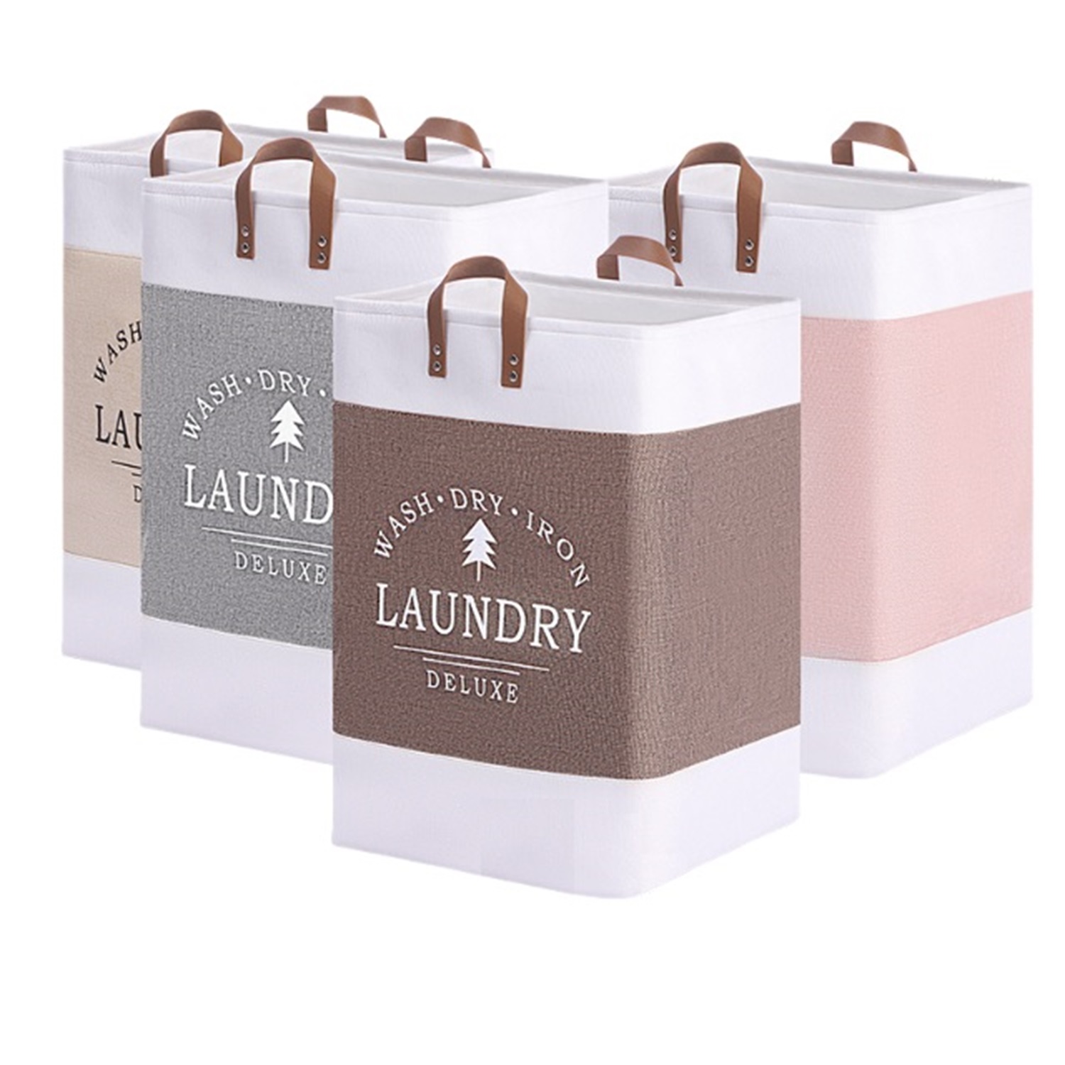Foldable Polyester Laundry Bag 3