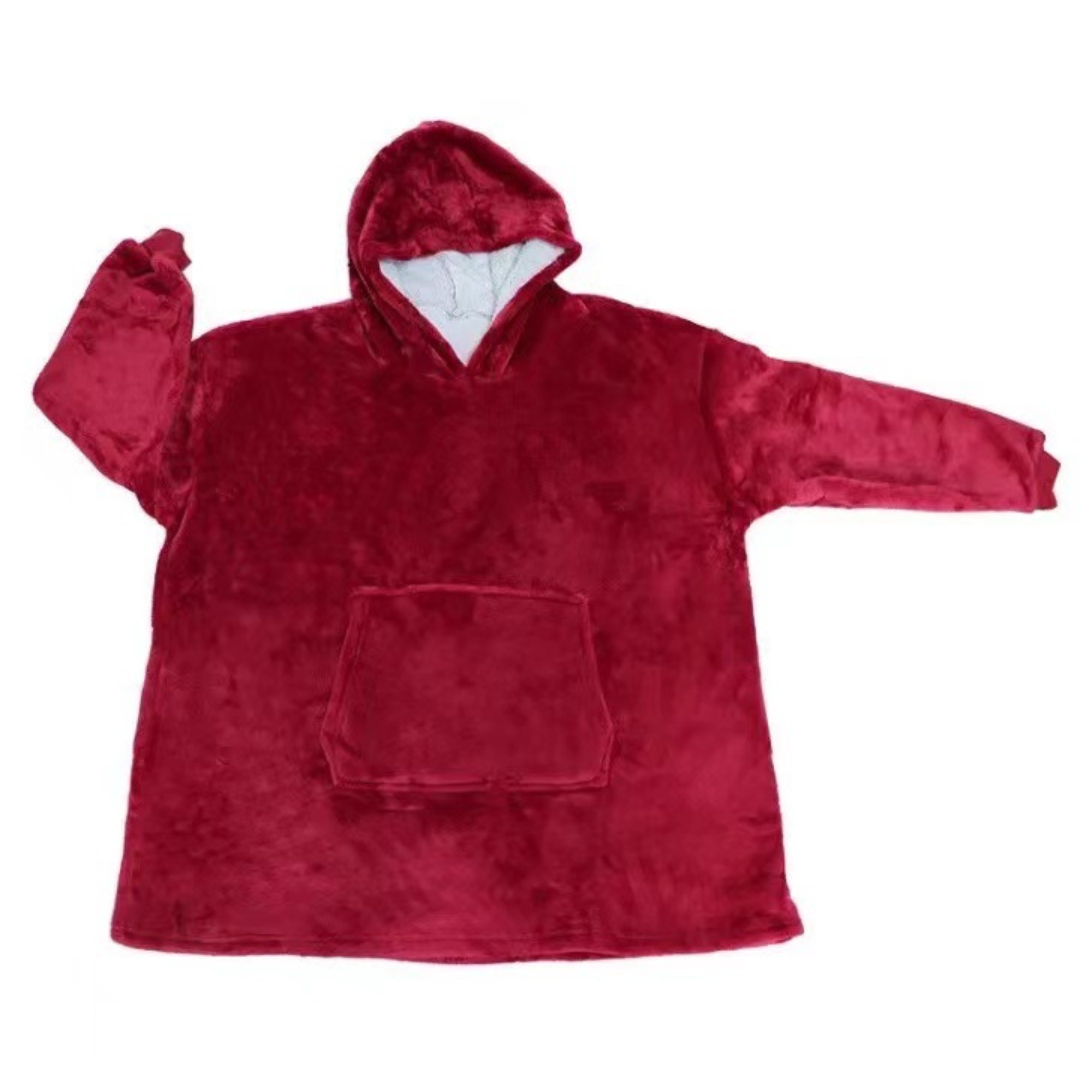Luxury Sherpa Fleece Oversized Wearable Blanket Hoodie, custom hoodie or sweatshirt with logo imprint 5