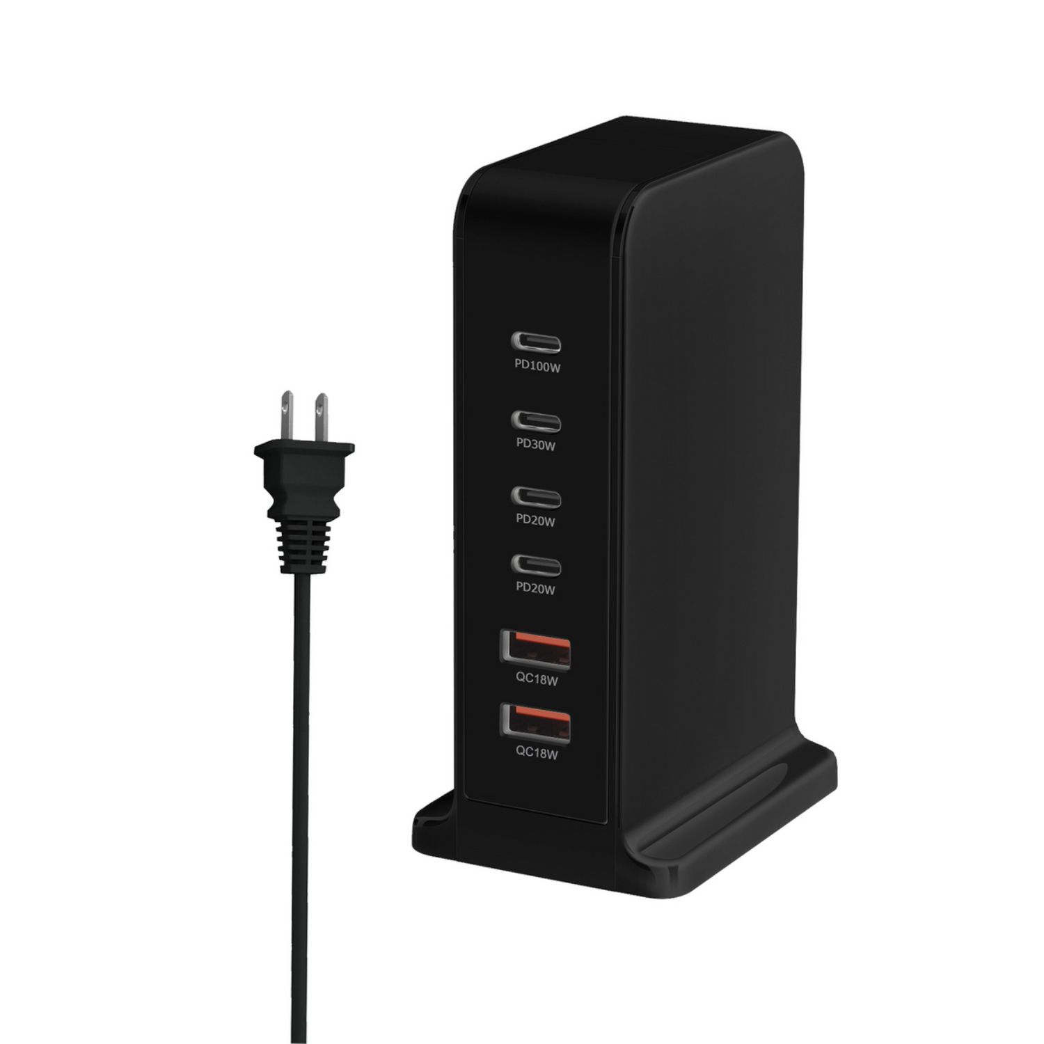 6-Port Speed Charge Station - 200 W 5