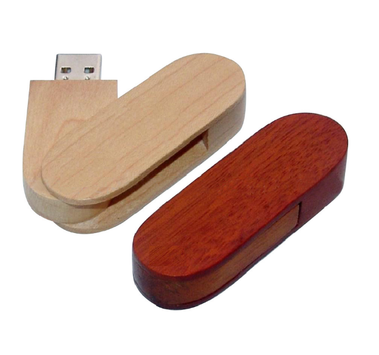 Wooden Bamboo Flash Drive 4