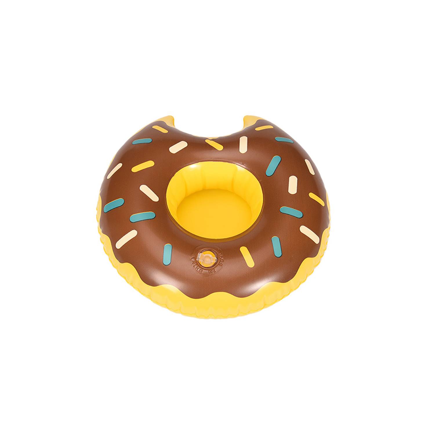 Donut-Shaped Inflatable Drink Holder for Pool 6