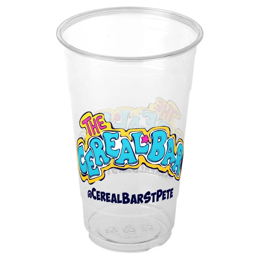 24 oz Clear Plastic Cup 3