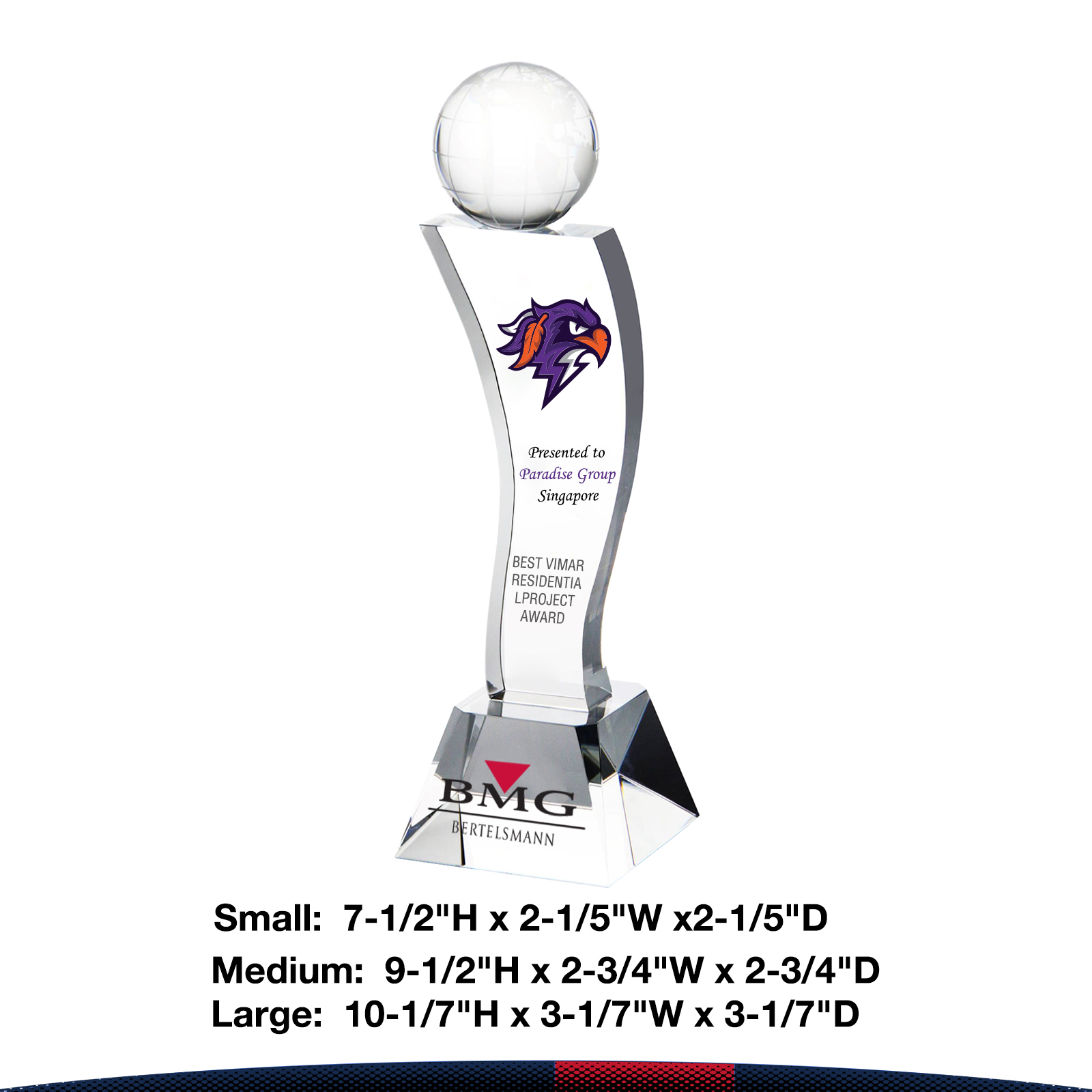 Fawne Elevated Sphere Award 4
