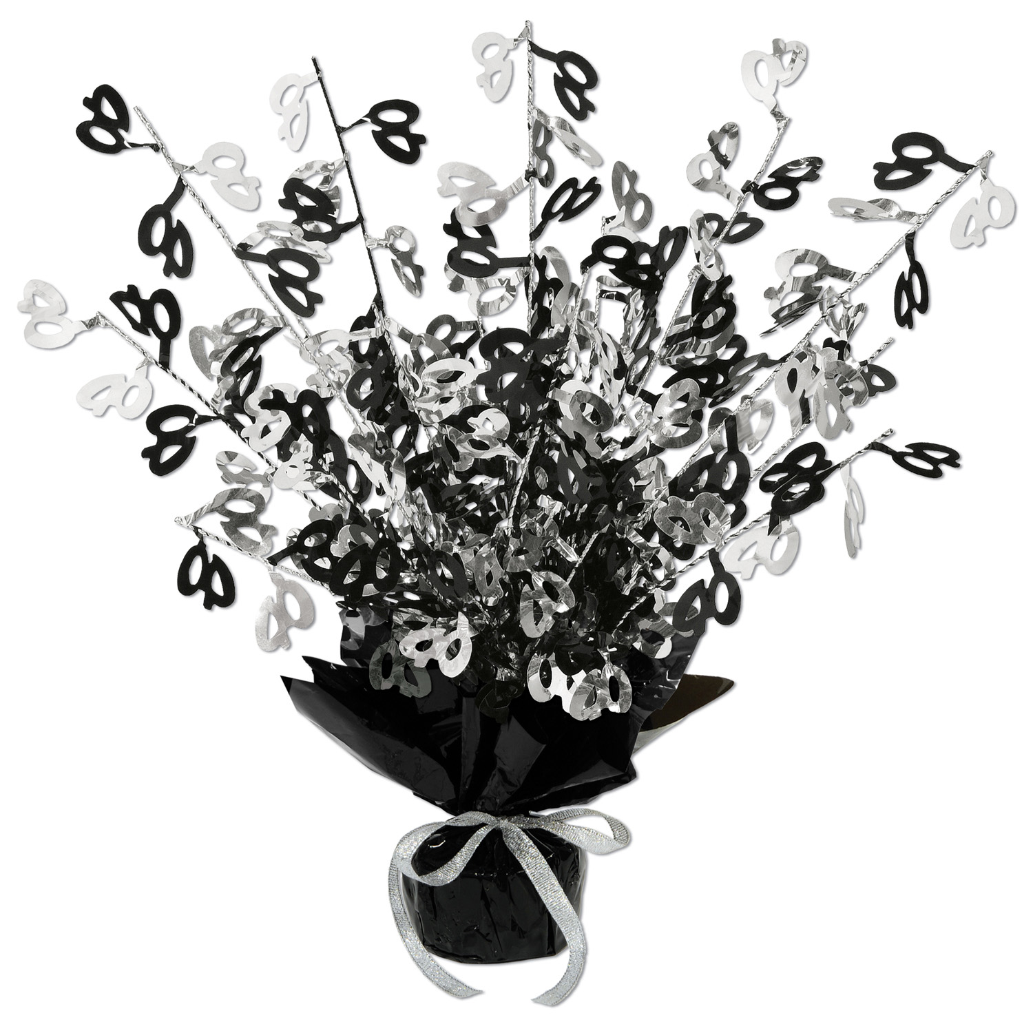 Number Gleam 'N Burst Centerpieces