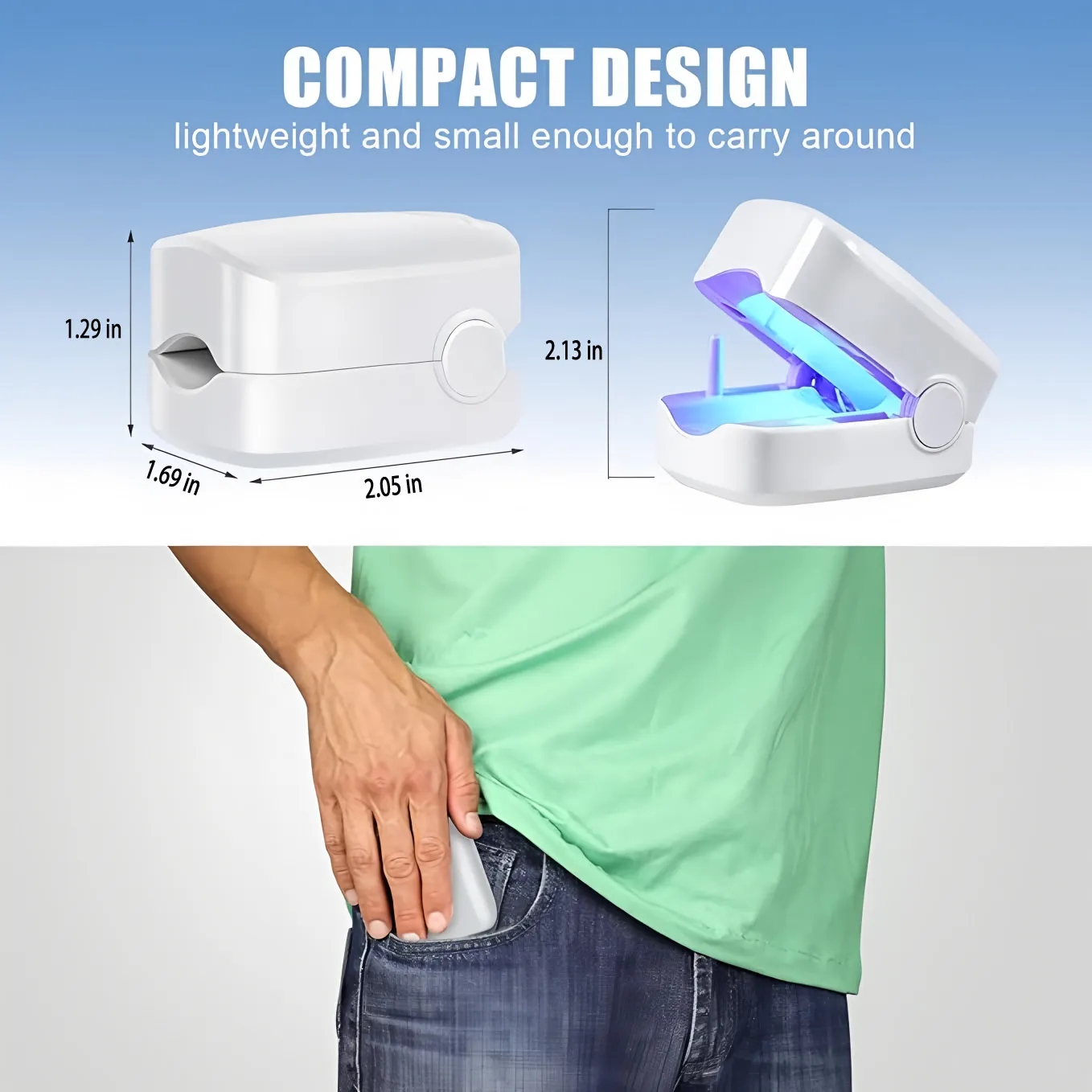 LED Nail Therapy Device for Toenail Care 2
