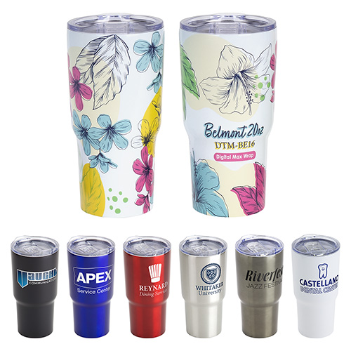 Belmont 20 oz Vacuum Insulated Stainless Steel Travel Tumbler 17